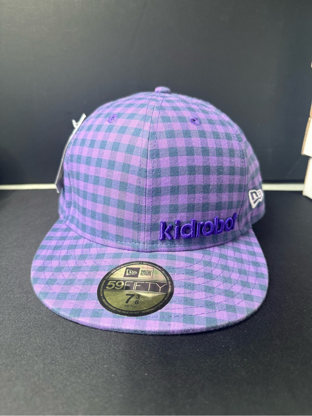 KIDROBOT × NEW ERA Fitted Men New Poison Purple Fitted Hat Size 7 3/8 MS10N230